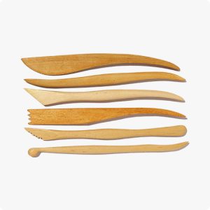 Wooden modelling sticks